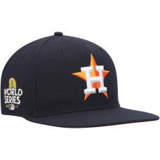 Adult Men's Houston Astros '47 2017 World Series Sure Shot Captain Snapback Hat - Navy