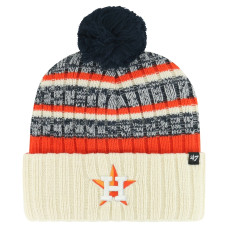 Adult Men's Houston Astros '47 Tavern Cuffed Knit Hat with Pom - Natural