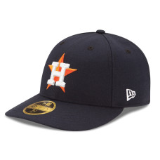 Adult Men's Houston Astros New Era Home Authentic Collection On-Field Low Profile 59FIFTY Fitted Hat - Navy