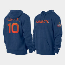 #10 Yuli Gurriel Houston Astros 2022 City Connect Pullover Hoodie - Navy