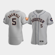 Men's Houston Astros Jeff Bagwell 60th Anniversary Authentic Gray Jersey