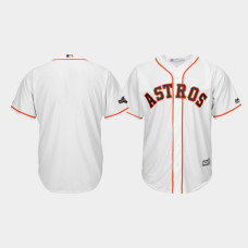Men's Houston Astros 2019 Postseason White Official Cool Base Jersey