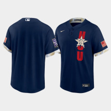 Men's Houston Astros Navy 2021 MLB All-Star Game Replica Jersey
