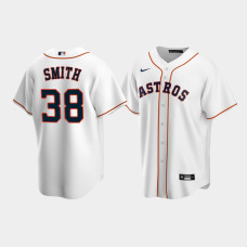 Men's Houston Astros #38 Joe Smith White Replica Nike Home Jersey