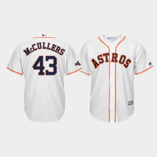 Houston Astros Men's #43 Lance McCullers 2019 Postseason White Official Cool Base Jersey
