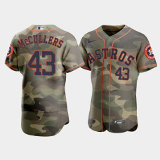Men's Houston Astros Lance McCullers Camo Armed Forces Day Authentic Jersey